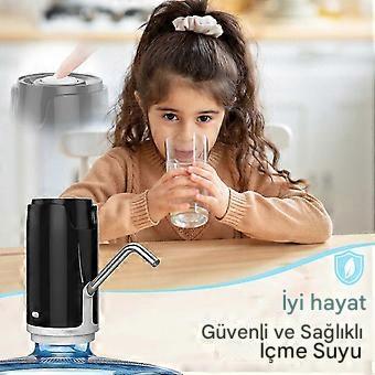 Pompix® Hijyenik ve Hızlı Su Akışı – Şarjlı Otomatik Damacana Pompası